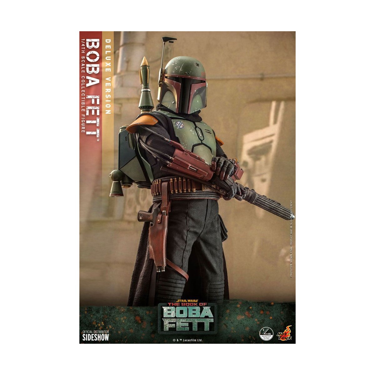 Hot Toys Star Wars - Boba Fett 1/4 Deluxe - The Book of Boba Fett