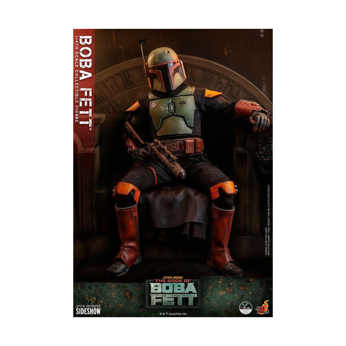 Hot Toys Star Wars - Boba Fett 1/4 - The Book of Boba Fett