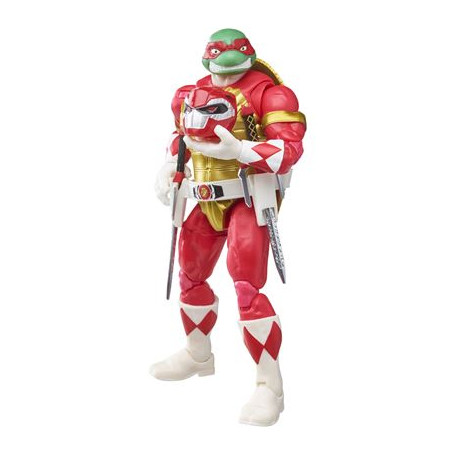 Hasbro - Pack 2 RAPHAEL & FOOT SOLDIER TOMMY figures - Lightning Power Rangers Collection