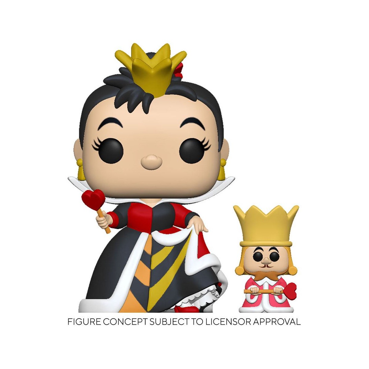 Funko POP! Disney - Alice in Wonderland - Queen of Heart with King