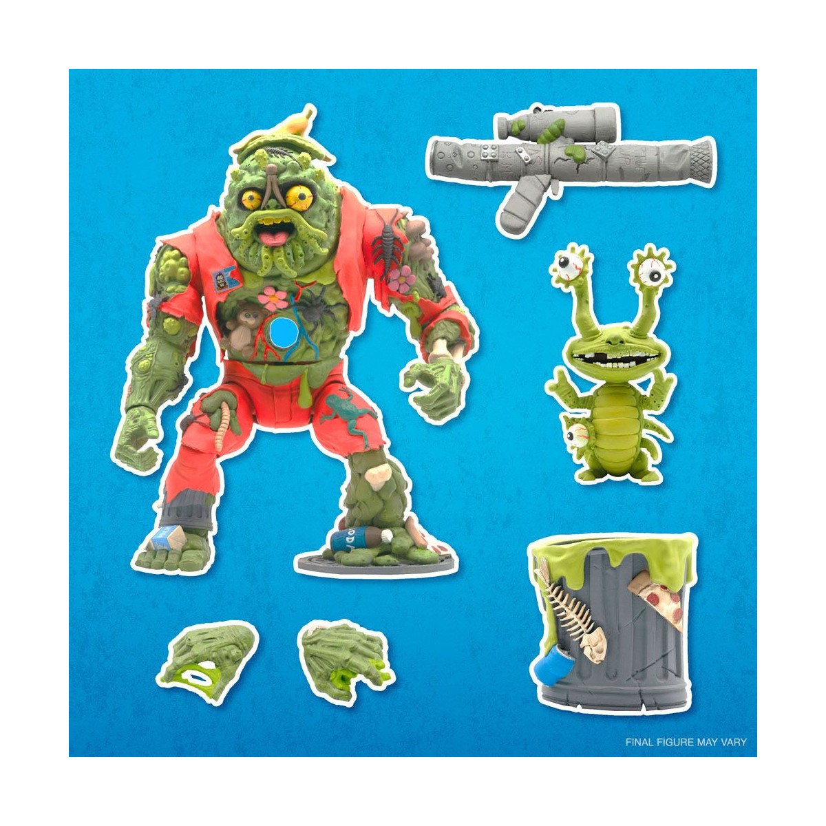 Super 7 - TMNT - Ninja Turtles - Ultimate Muckman & Joe Eyeball