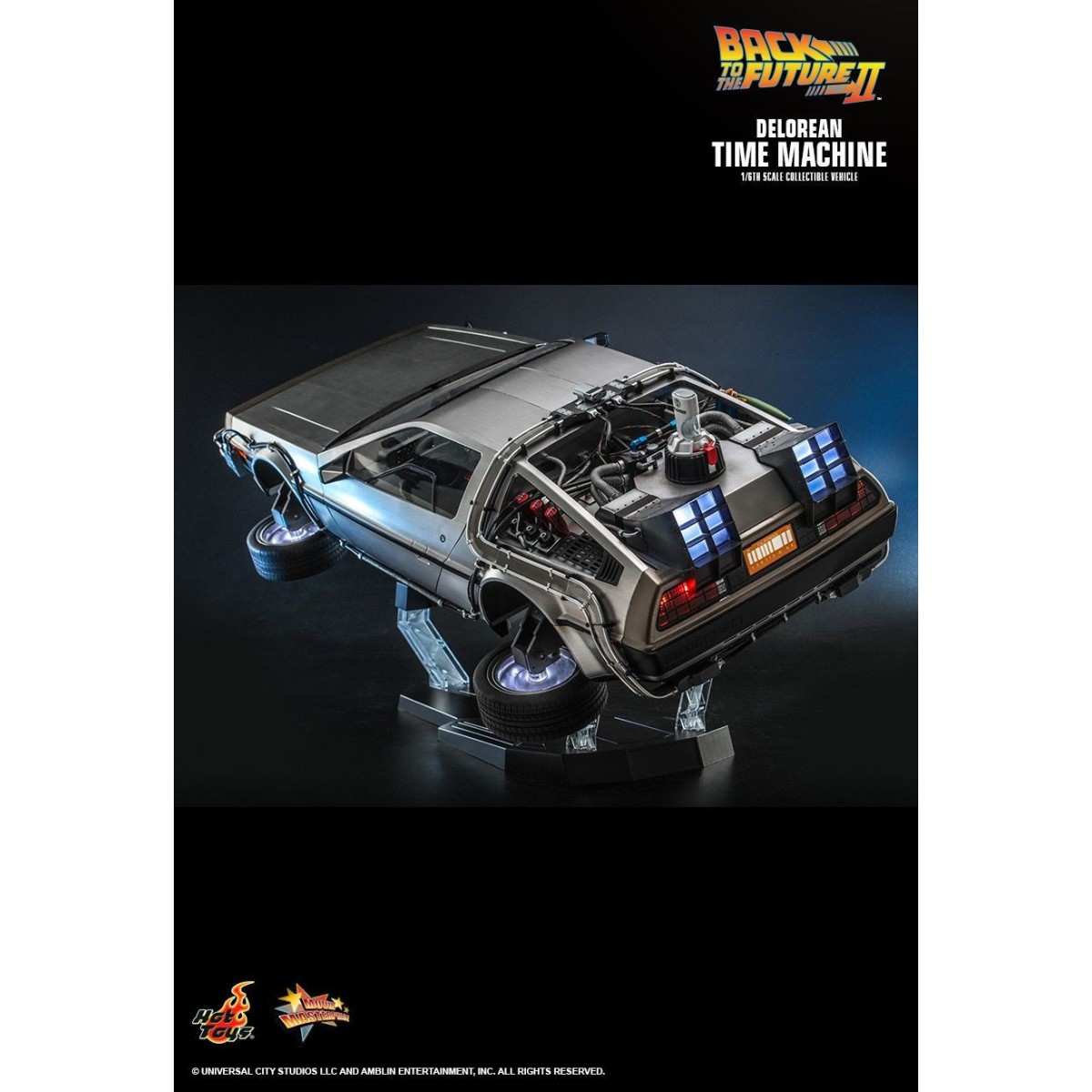 Hot Toys - Back to the Future 2 Delorean 1/6 - BTTF2