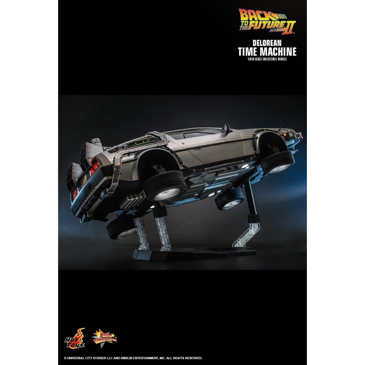 Hot Toys - Back to the Future 2 Delorean 1/6 - BTTF2