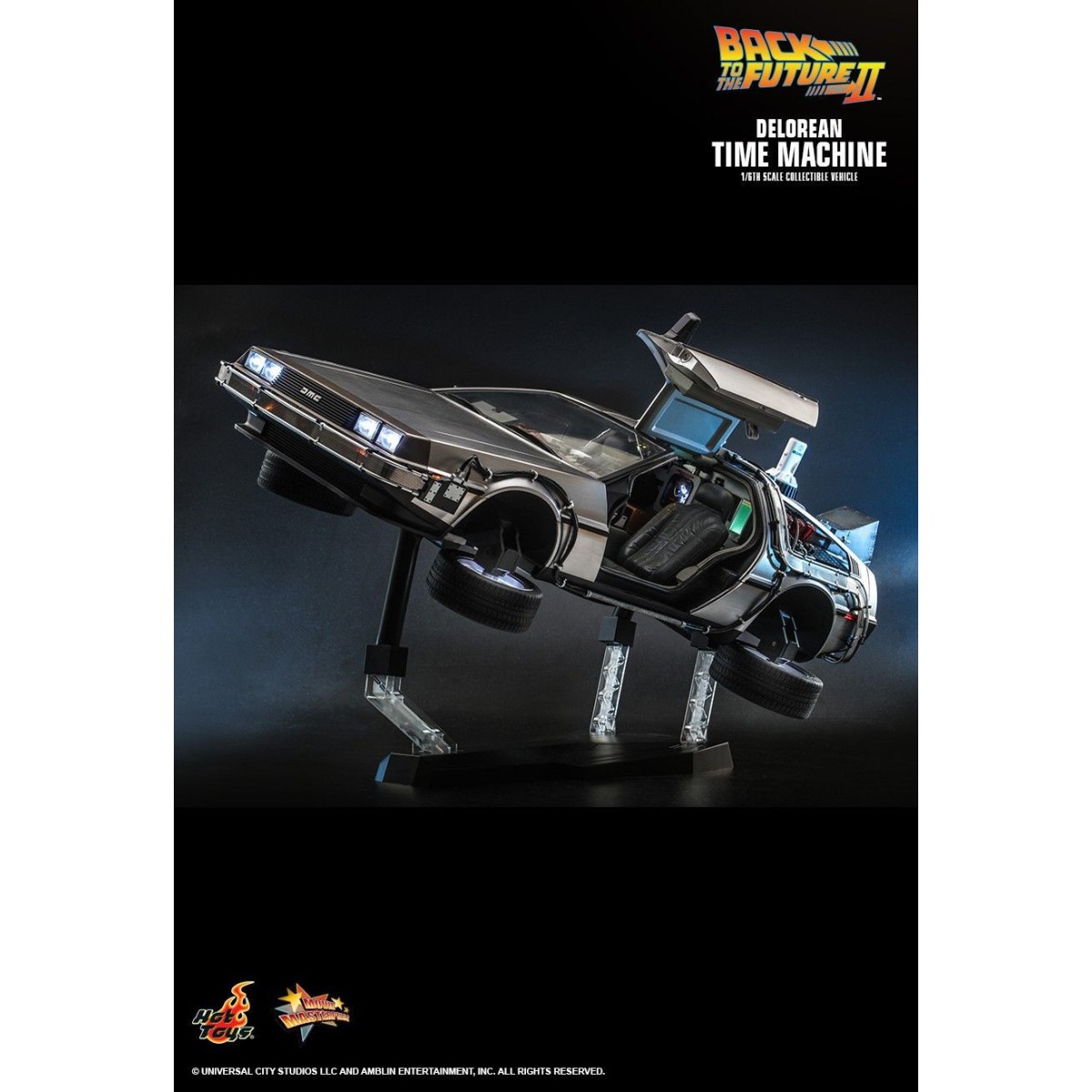 Hot Toys - Back to the Future 2 Delorean 1/6 - BTTF2