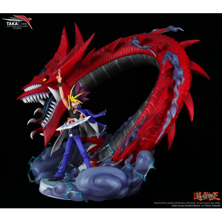 Taka Corp - Yu Gi-Oh! - Yami Yugi & Slifer The Celestial Dragon Statue - 1/6
