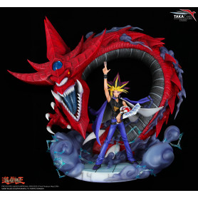 Taka Corp - Yu Gi-Oh! - Yami Yugi & Slifer The Celestial Dragon Statue - 1/6