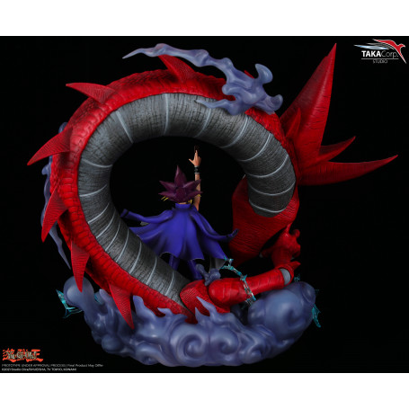 Taka Corp - Yu Gi-Oh! - Yami Yugi & Slifer The Celestial Dragon Statue - 1/6