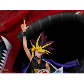 Taka Corp - Yu Gi-Oh! - Yami Yugi & Slifer The Celestial Dragon Statue - 1/6