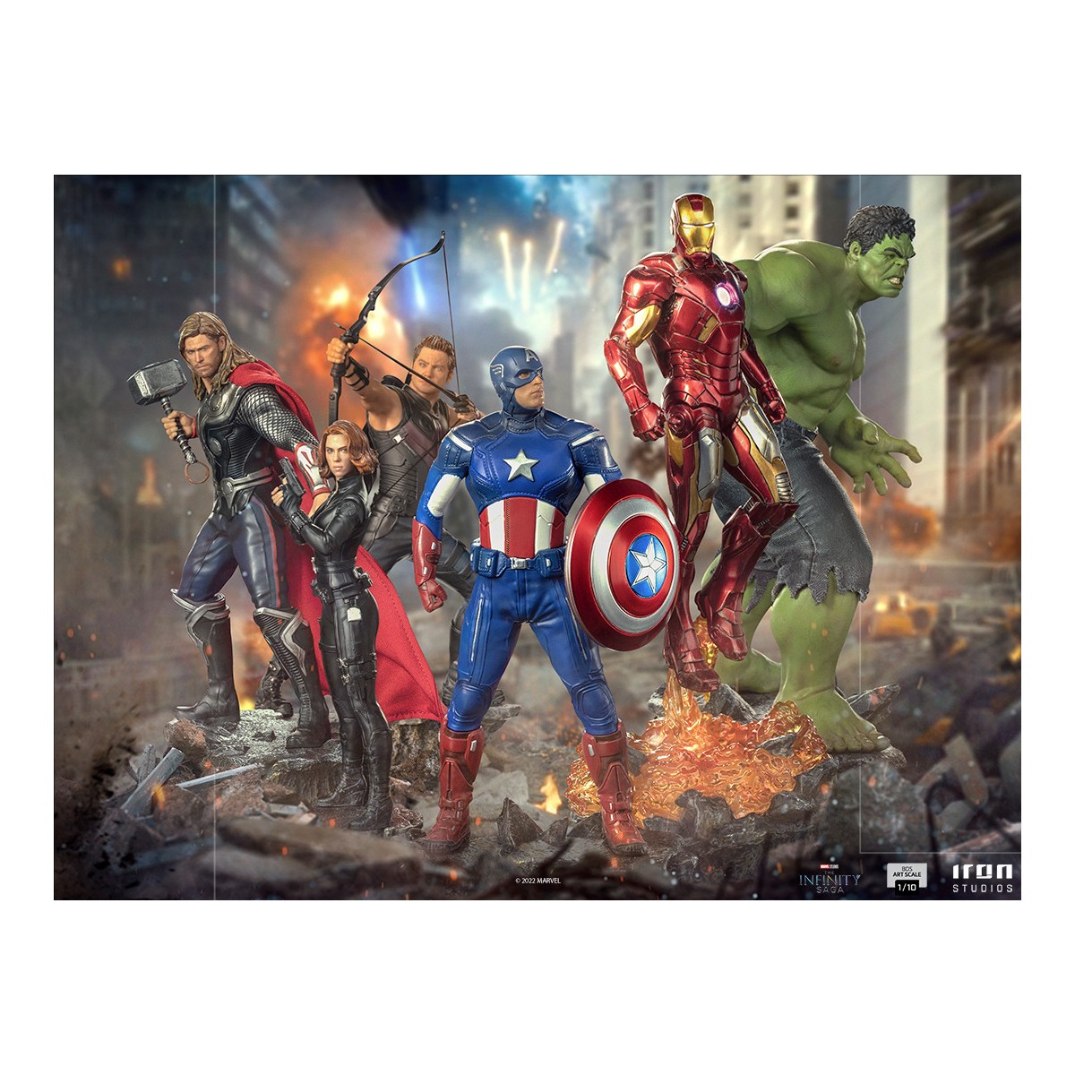 Iron Studios - THOR - Battle of NY The Infinity Saga 1/10 BDS Art Scale