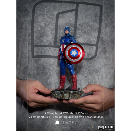 Iron Studios - CAPTAIN AMERICA - Battle of NY The Infinity Saga 1/10 BDS Art Scale