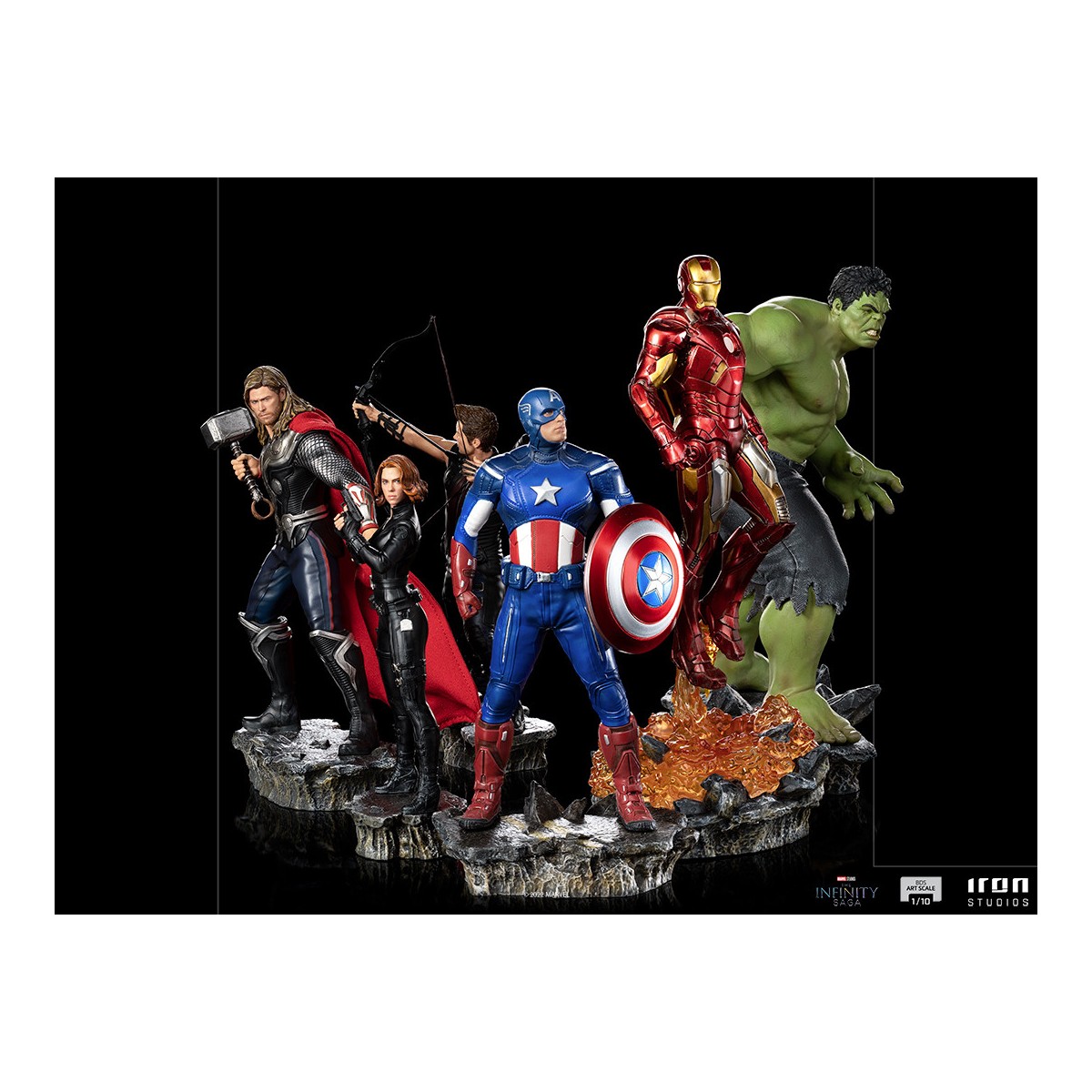 Iron Studios - HAWKEYE - Battle of NY The Infinity Saga 1/10 BDS Art Scale