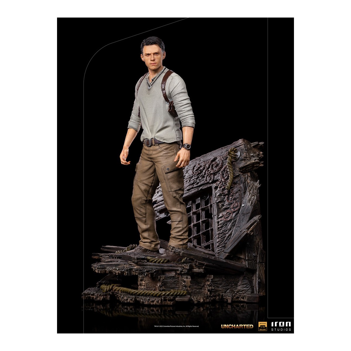 Iron Studios - NATHAN DRAKE - Uncharted 1/10 Deluxe Art Scale