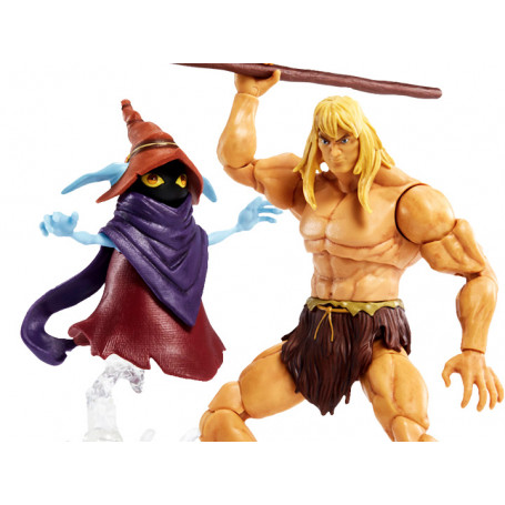 Masters of the Universe: Revelation Masterverse - Savage He-Man & Orkos Deluxe