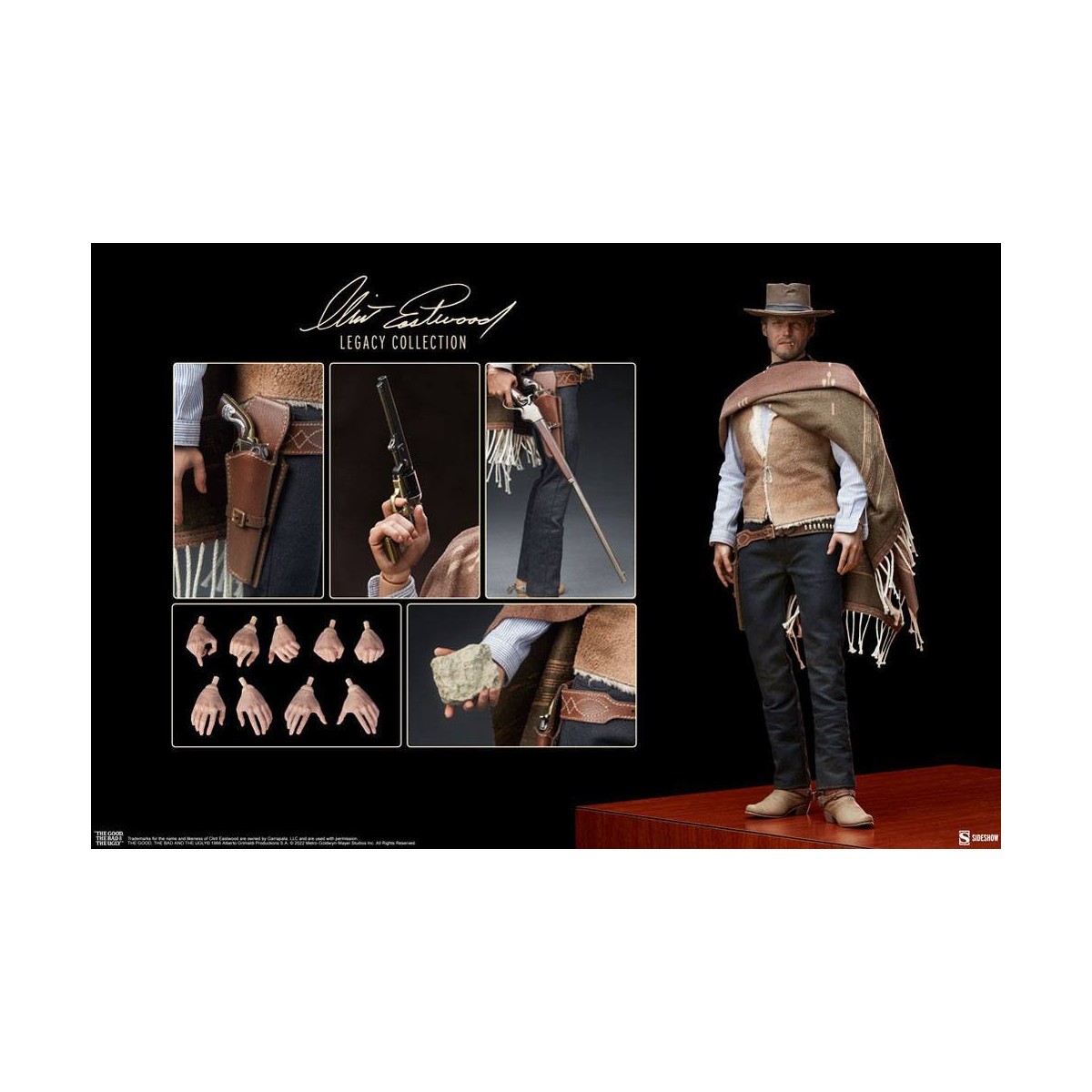 Sideshow - The Man With No Name action figure 1/6 - The Good, the Bad and the Ugly