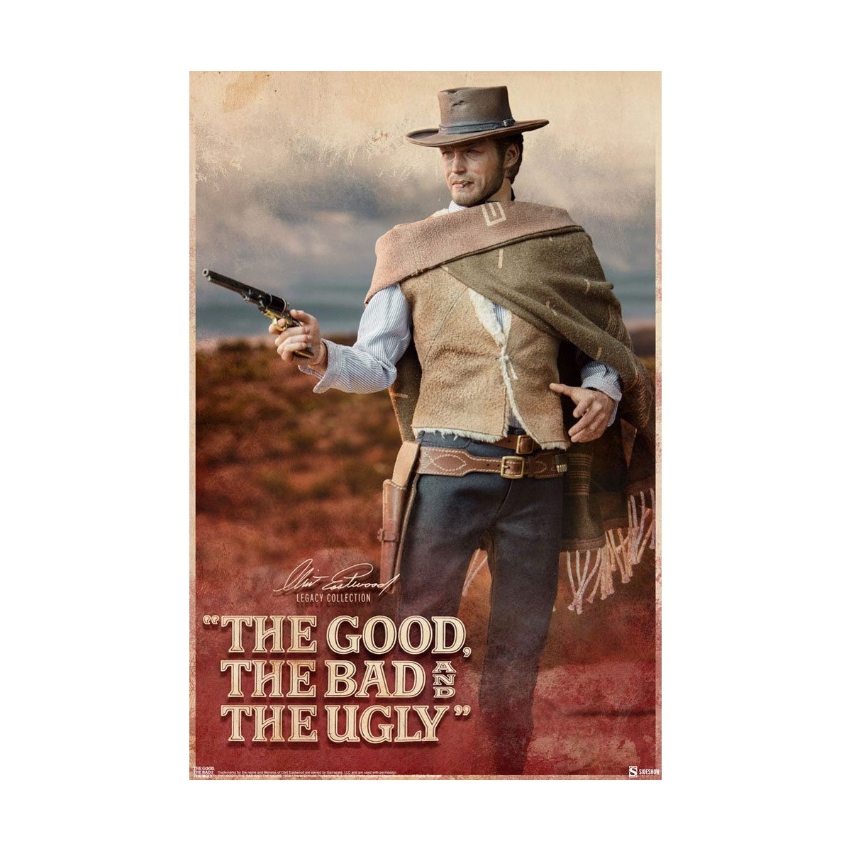 Sideshow - The Man With No Name action figure 1/6 - The Good, the Bad and the Ugly
