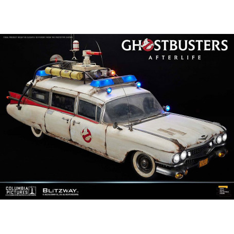 Blitzway Ghostbusters Heritage Vehicle 1/6 ECTO-1 1959 Cadillac - Ghostbusters Afterlife