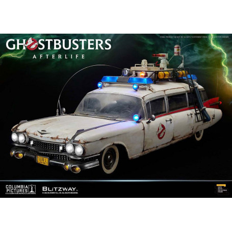 Blitzway Ghostbusters Heritage Vehicle 1/6 ECTO-1 1959 Cadillac - Ghostbusters Afterlife