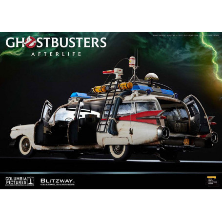Blitzway Ghostbusters Heritage Vehicle 1/6 ECTO-1 1959 Cadillac - Ghostbusters Afterlife