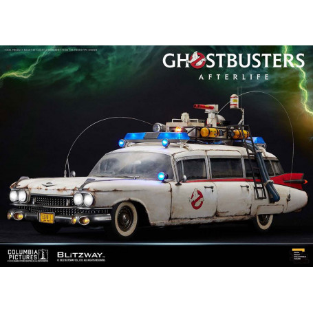 Blitzway Ghostbusters Heritage Vehicle 1/6 ECTO-1 1959 Cadillac - Ghostbusters Afterlife