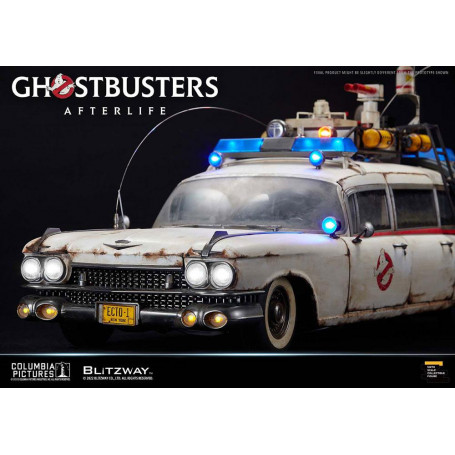 Blitzway Ghostbusters Heritage Vehicle 1/6 ECTO-1 1959 Cadillac - Ghostbusters Afterlife