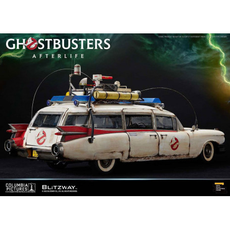 Blitzway Ghostbusters Heritage Vehicle 1/6 ECTO-1 1959 Cadillac - Ghostbusters Afterlife
