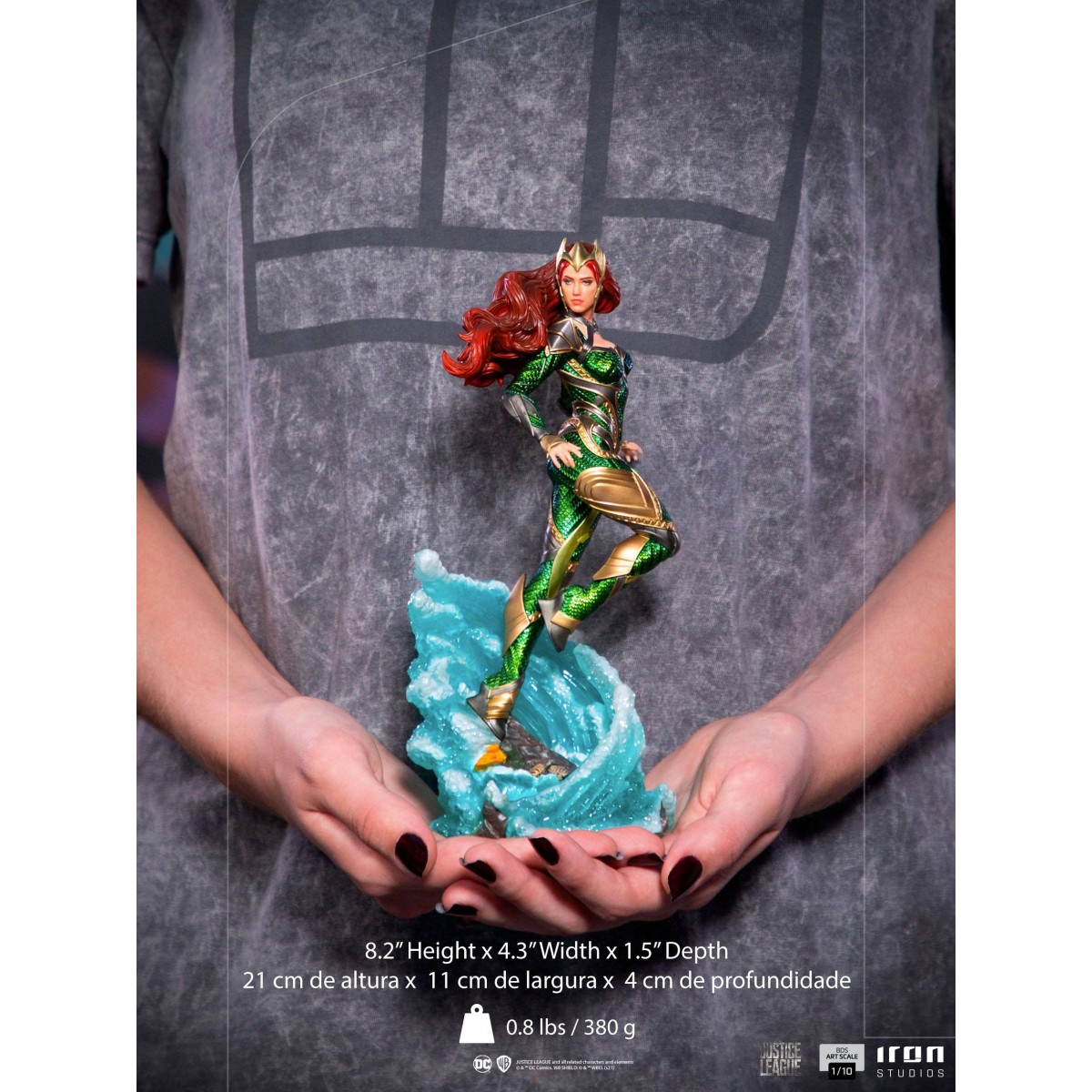 Iron Studios Mera Zack Snyder's Justice League - Art Scale 1/10