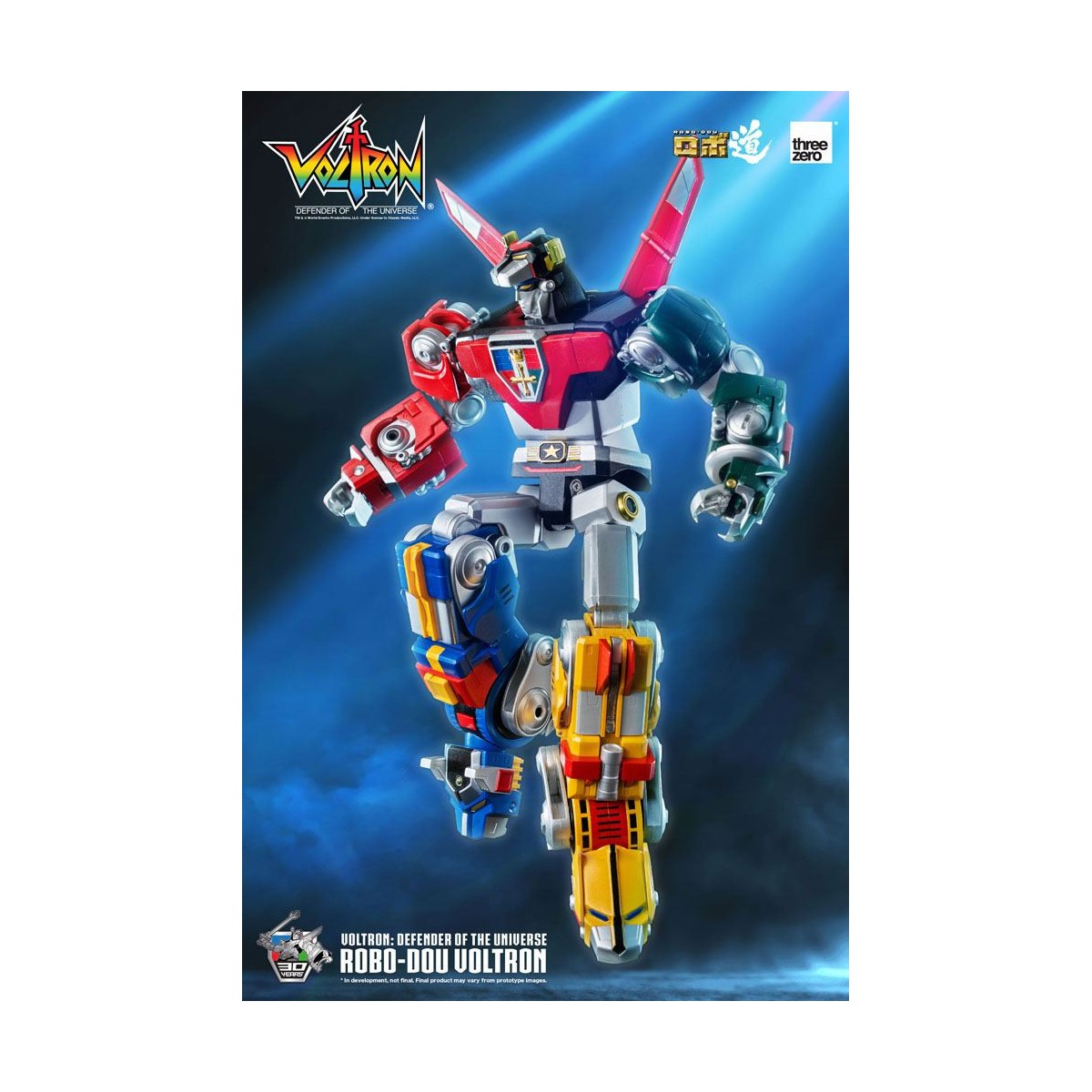 Three Zero - Voltron: Defender of the Universe action figure Robo-Dou Voltron