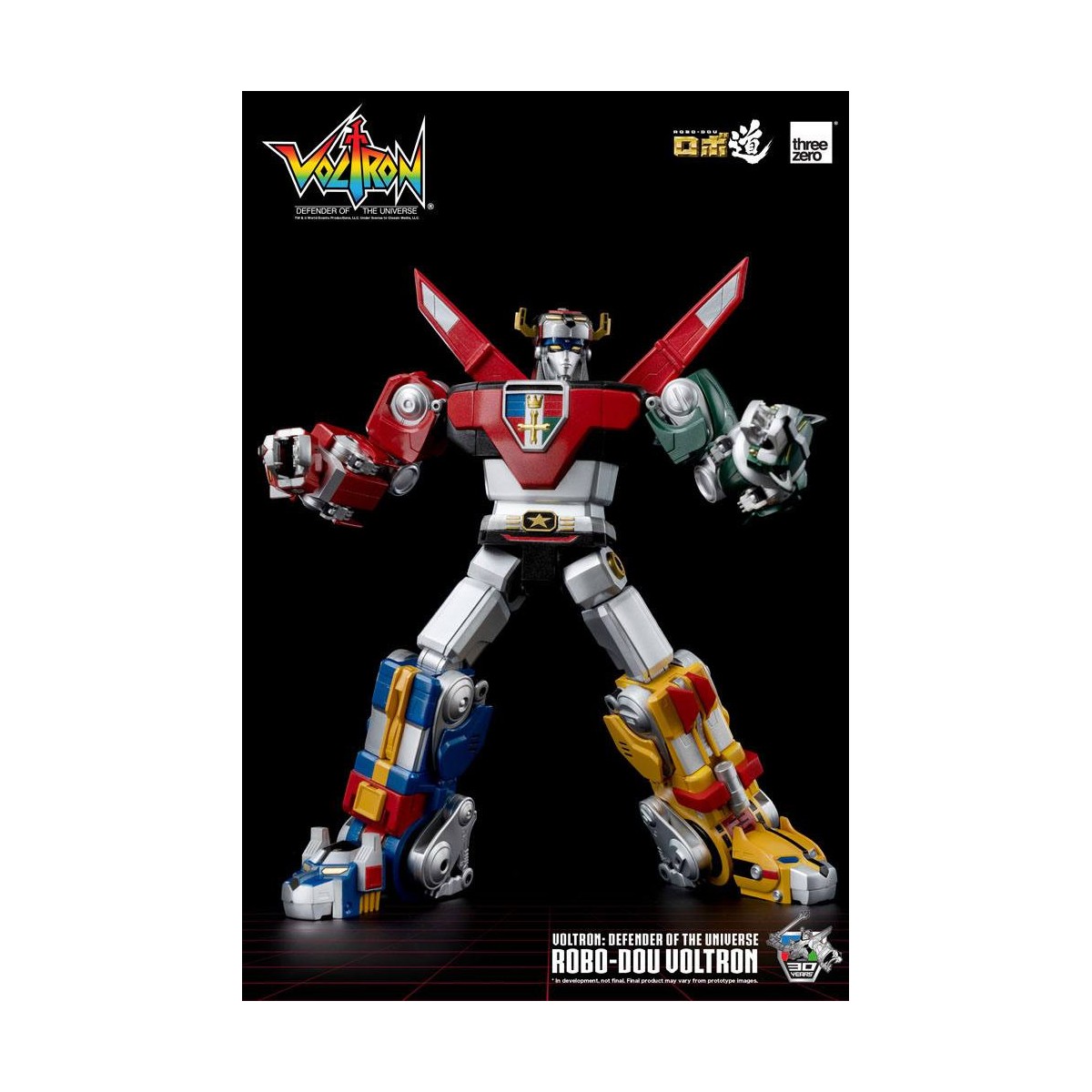 Three Zero - Voltron: Defender of the Universe action figure Robo-Dou Voltron