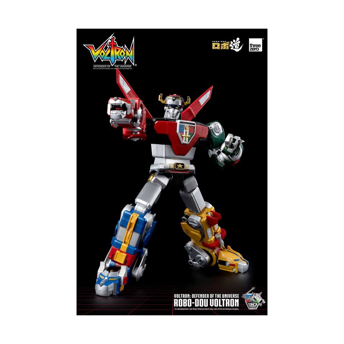 Three Zero - Voltron: Defender of the Universe action figure Robo-Dou Voltron