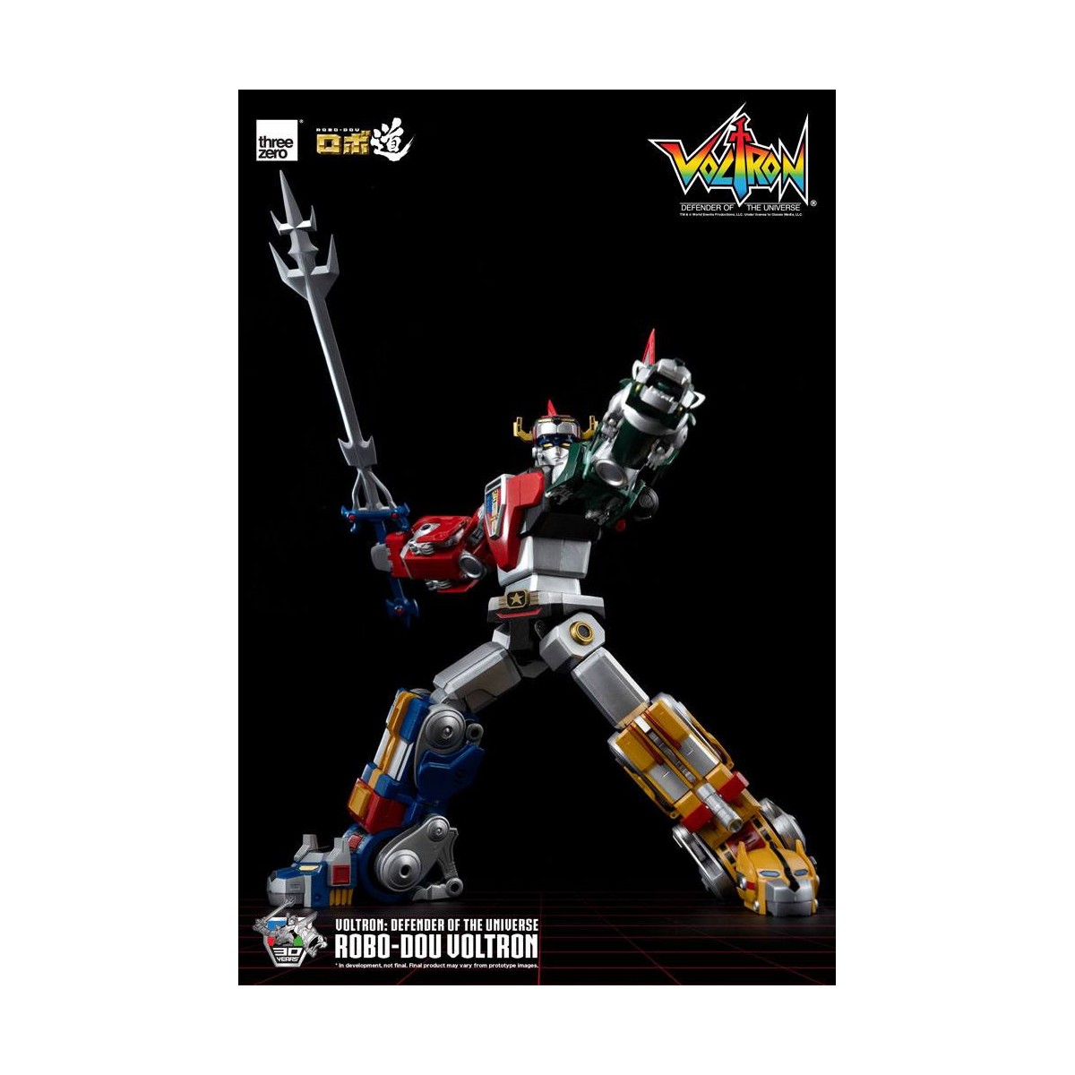 Three Zero - Voltron: Defender of the Universe action figure Robo-Dou Voltron