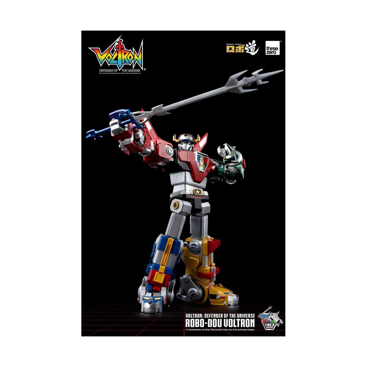 Three Zero - Voltron: Defender of the Universe action figure Robo-Dou Voltron