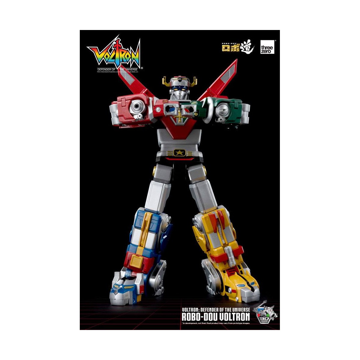 Three Zero - Voltron: Defender of the Universe action figure Robo-Dou Voltron