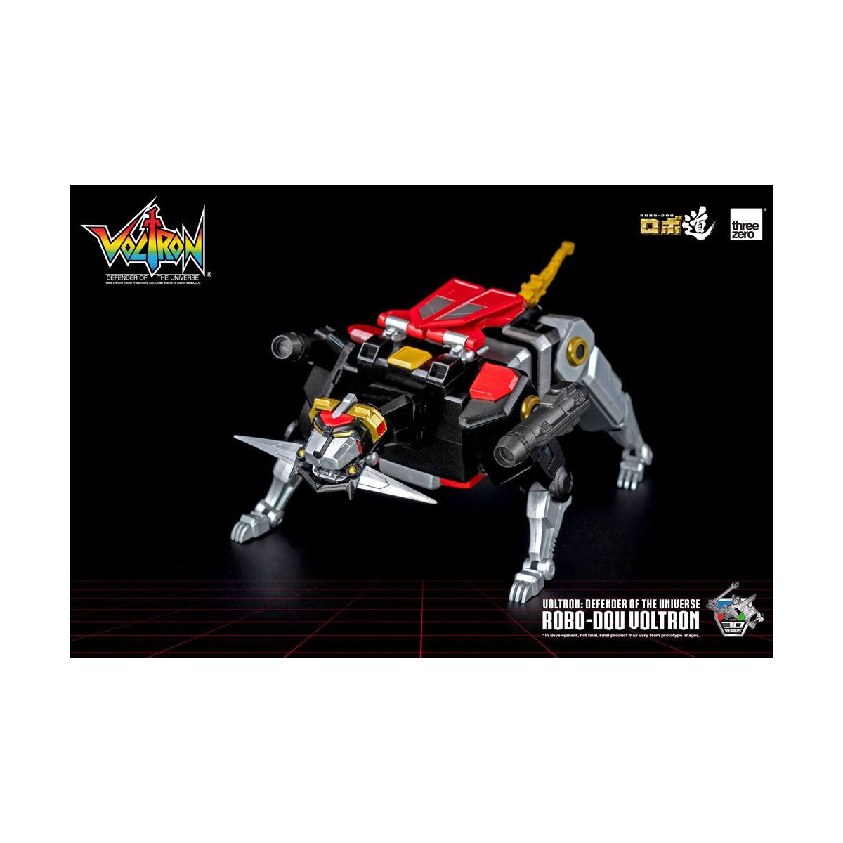 Three Zero - Voltron: Defender of the Universe action figure Robo-Dou Voltron