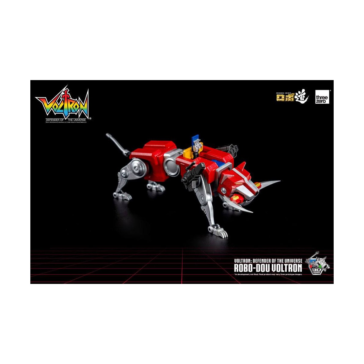 Three Zero - Voltron: Defender of the Universe action figure Robo-Dou Voltron