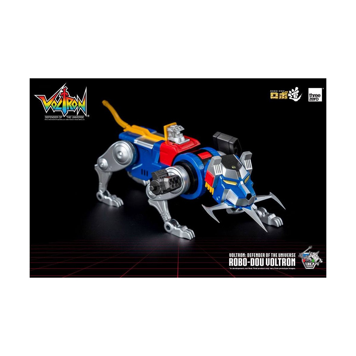 Three Zero - Voltron: Defender of the Universe action figure Robo-Dou Voltron