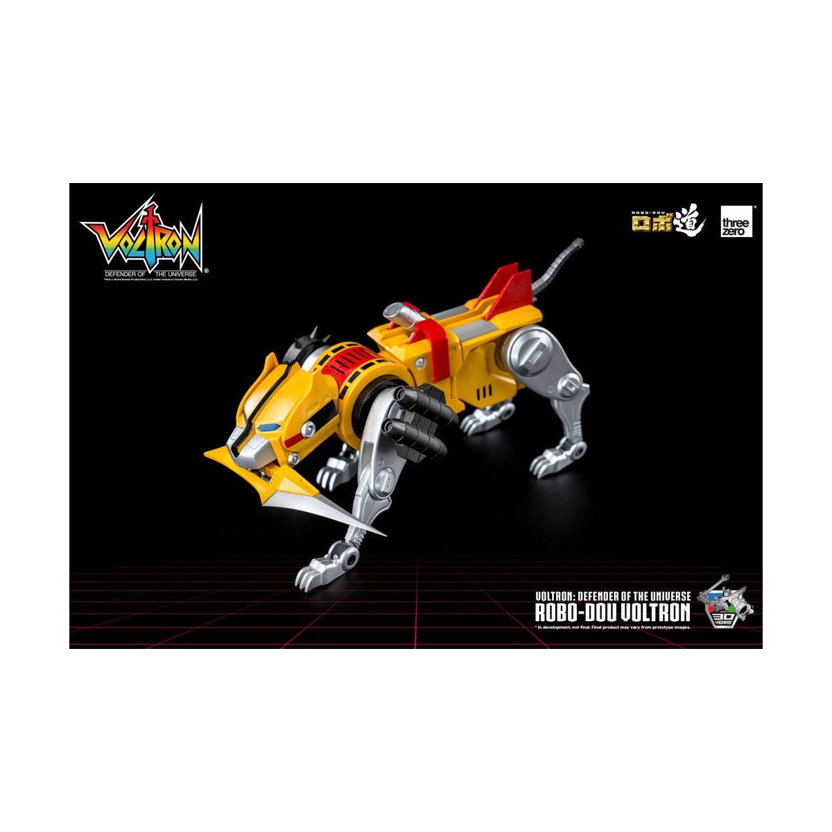 Three Zero - Voltron: Defender of the Universe action figure Robo-Dou Voltron