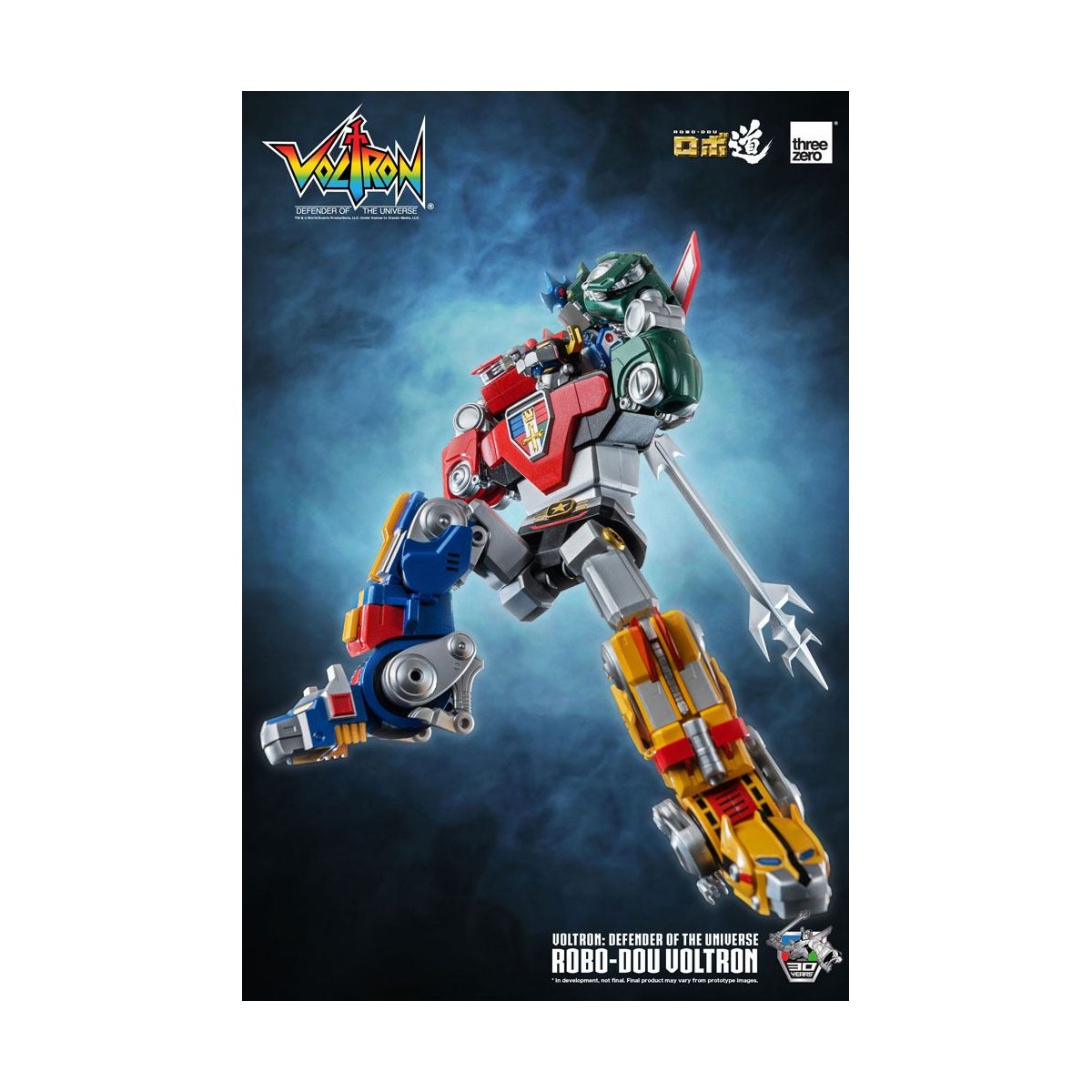Three Zero - Voltron: Defender of the Universe action figure Robo-Dou Voltron