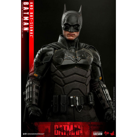 Hot toys - THE BATMAN AND BAT-SIGNAL Movie Masterpiece 1/6
