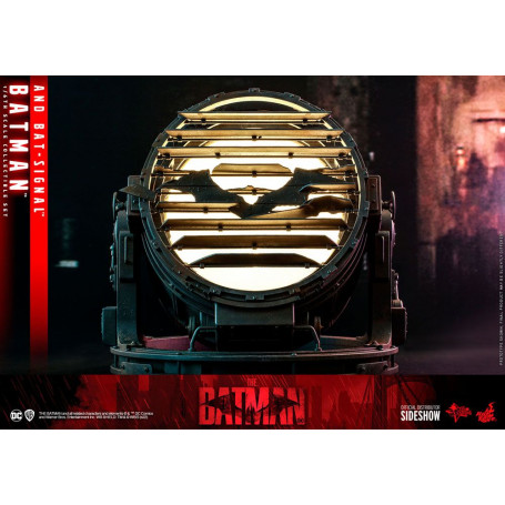 Hot toys - THE BATMAN AND BAT-SIGNAL Movie Masterpiece 1/6
