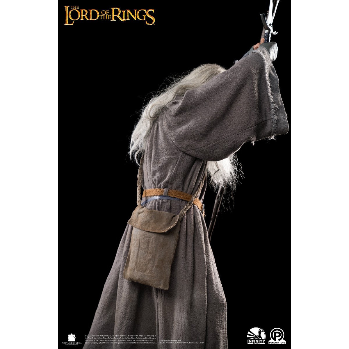 Infinity Studio X Penguin Toys - Gandalf the Grey Ultimate Edition Half Size Statue Master Forge Series- 1/2