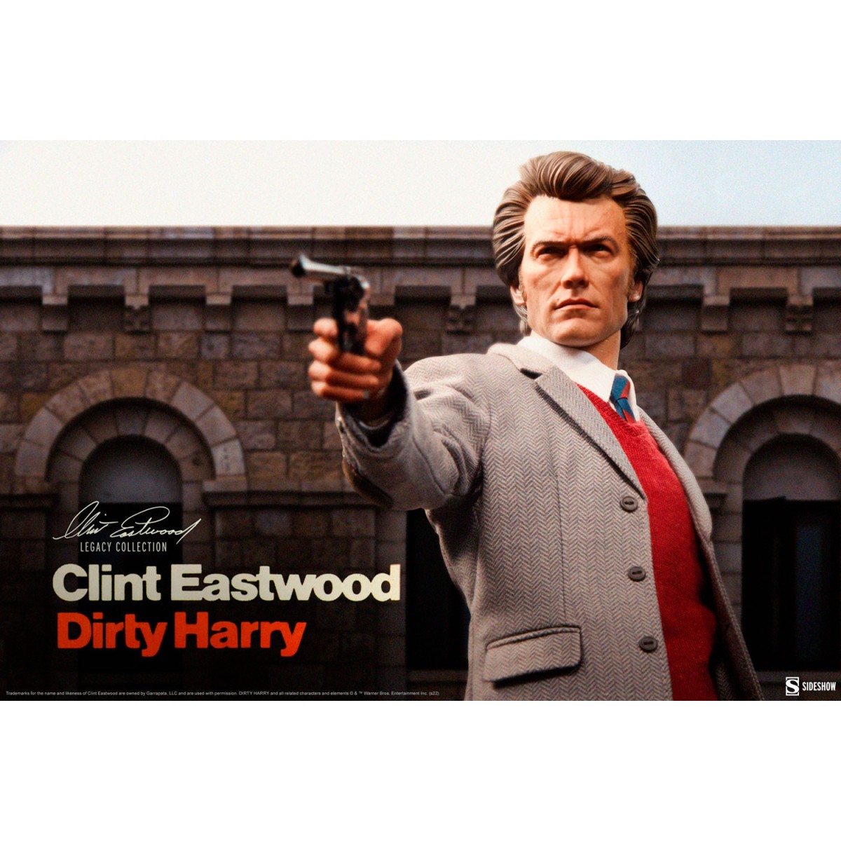Sideshow - Harry Callahan 1/6 figure - Dirty Harry - Clint Eastwood Legacy Collection