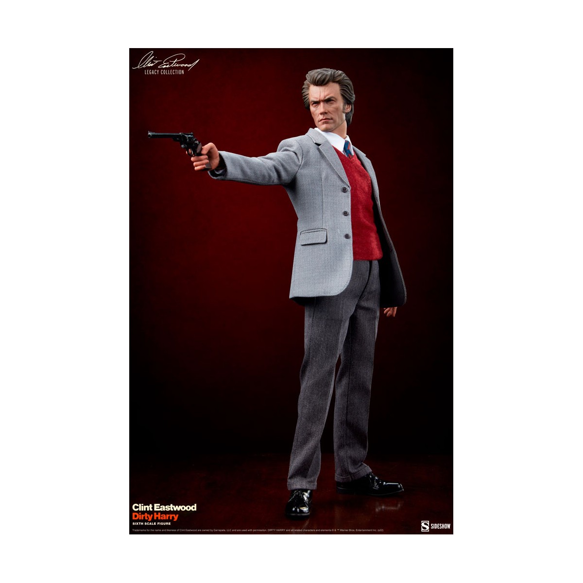 Sideshow - Harry Callahan 1/6 figure - Dirty Harry - Clint Eastwood Legacy Collection