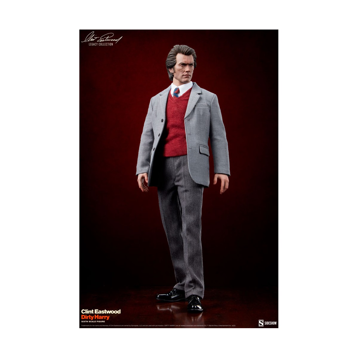 Sideshow - Harry Callahan 1/6 figure - Dirty Harry - Clint Eastwood Legacy Collection