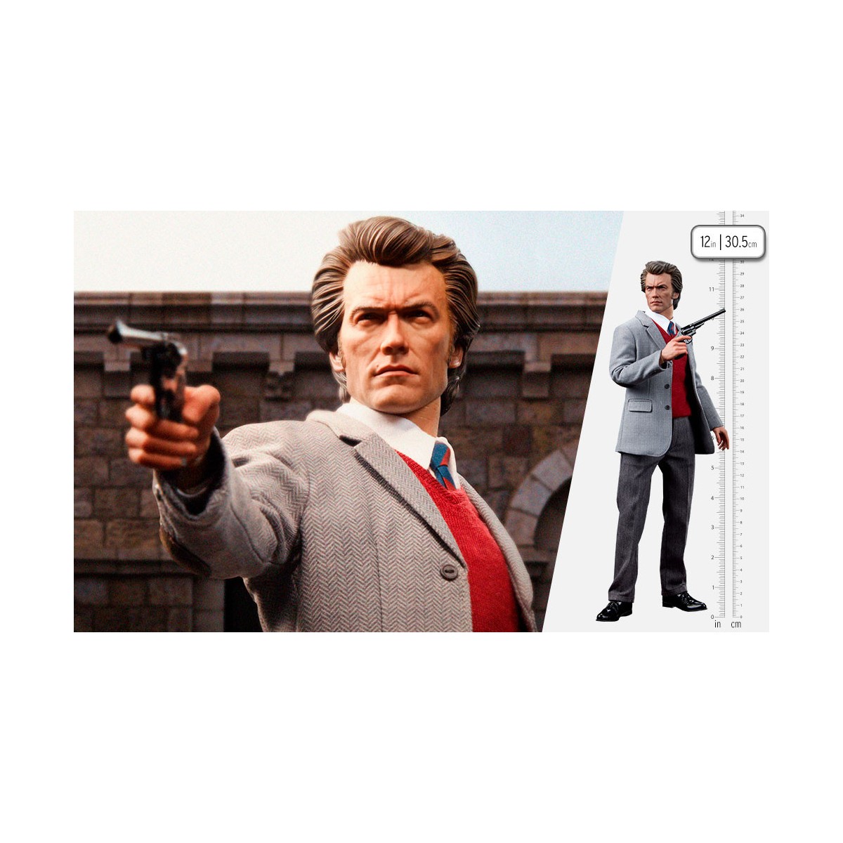 Sideshow - Harry Callahan 1/6 figure - Dirty Harry - Clint Eastwood Legacy Collection