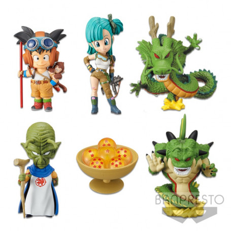 Banpresto Dragonball - WCF - TREASURE RALLY Vol.2 - Set of 6 Figures