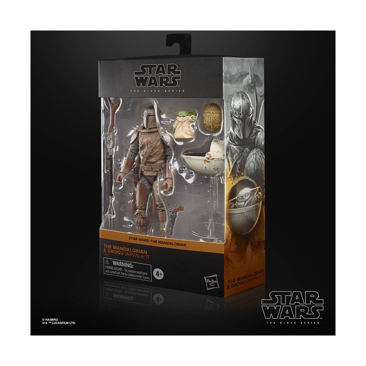 Star Wars Black Series - The Mandalorian & Grogu (Arvala-7)