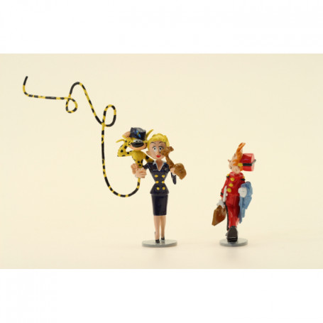 Pixi - Spirou - Spirou with Marsupilami, Spip & Stewardess