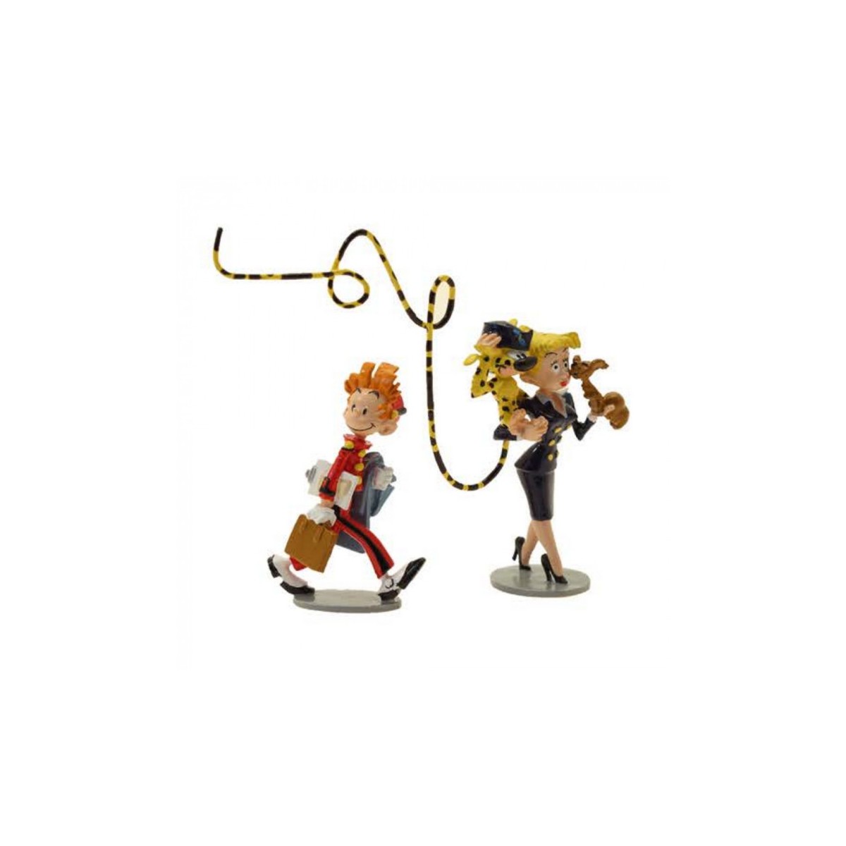 Pixi - Spirou - Spirou with Marsupilami, Spip & Stewardess
