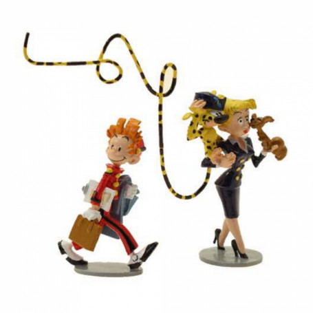 Pixi - Spirou - Spirou with Marsupilami, Spip & Stewardess