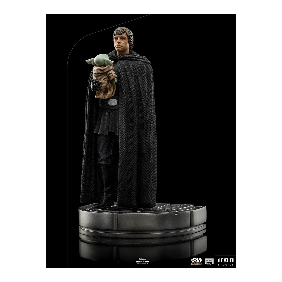 IRON STUDIOS - Luke Skywalker & Grogu BDS Art Scale 1/10 - Star Wars The Mandalorian